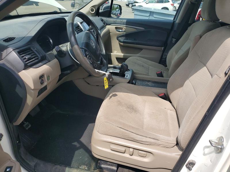 Снимка 7 от търг – 2017 HONDA PILOT с VIN 5FNYF6H37HB069428