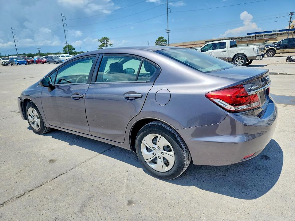 Photo 2 from auction – 2015 HONDA CIVIC with VIN 19XFB2F59FE076495