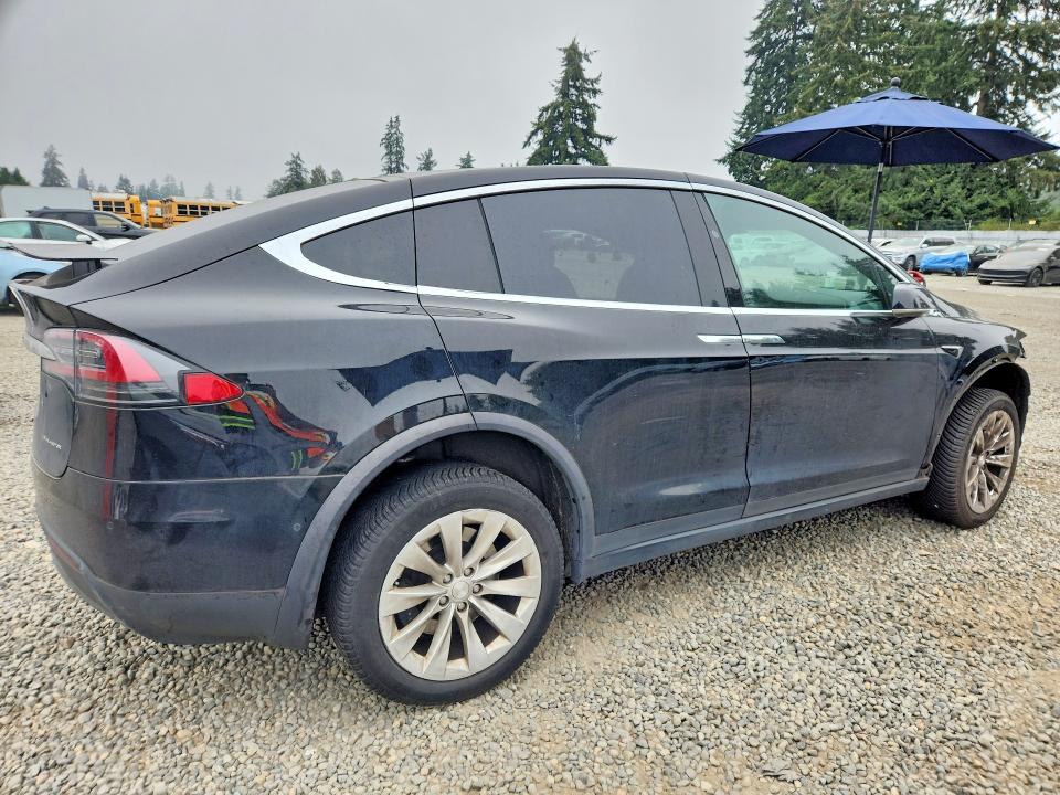Photo 3 from auction – 2020 TESLA MODEL X with VIN 5YJXCDE22LF239692