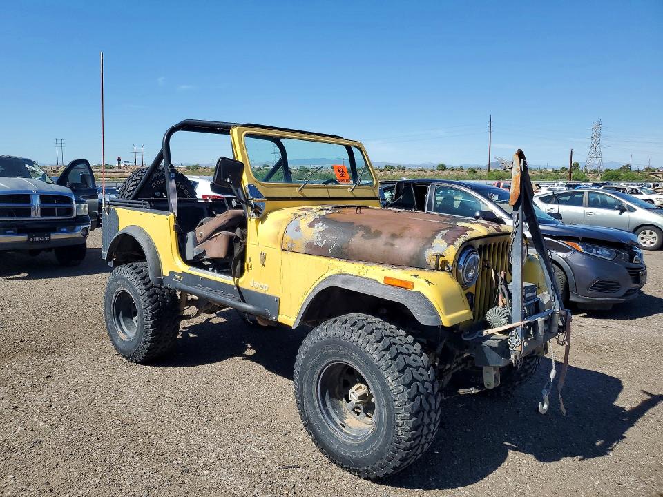 Photo 4 from auction – 1980 JEEP CJ7 with VIN J0M93AB035650