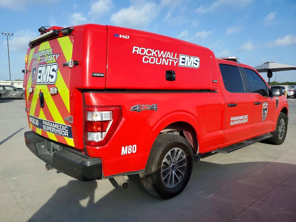 Photo 3 from auction – 2021 FORD F150 with VIN 1FTFW1E50MKD02160
