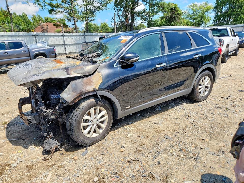 Photo 1 from auction – 2016 KIA SORENTO with VIN 5XYPGDA31GG165716