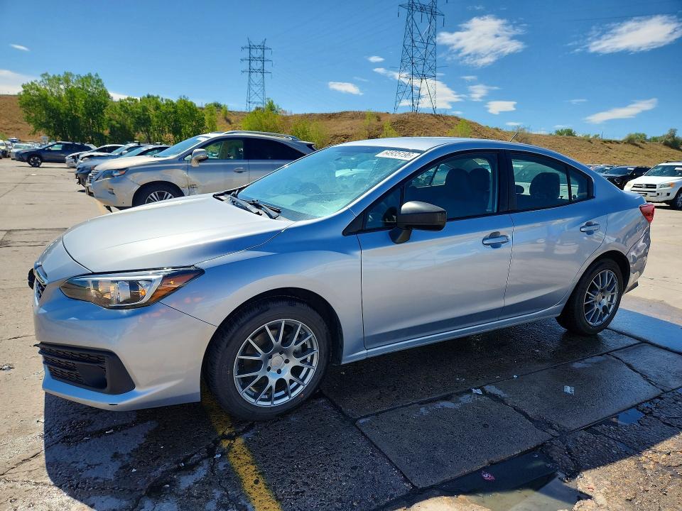 SUBARU IMPREZA 2022 with VIN 4S3GKAB68N3609763 - Photo from auction