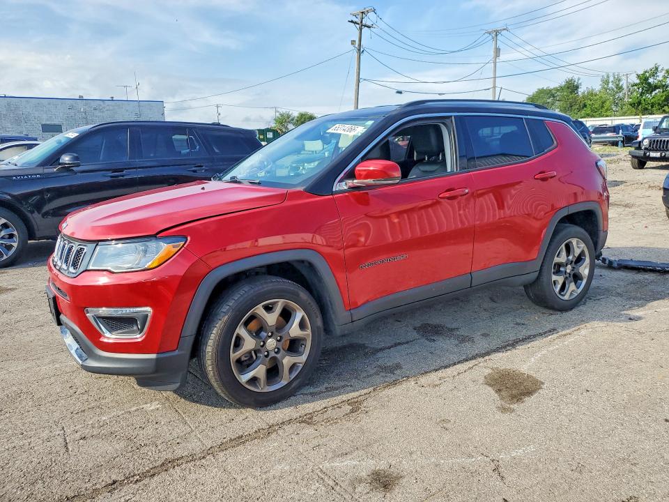 JEEP COMPASS 2018 with VIN 3C4NJDCB6JT267204 - Photo from auction