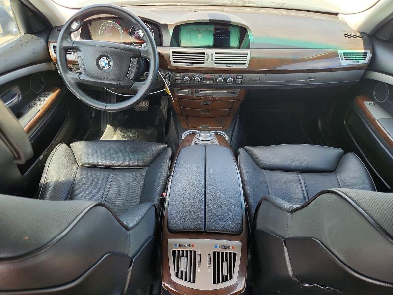 Photo 8 from auction – 2008 BMW 750 with VIN WBAHN83528DT80616