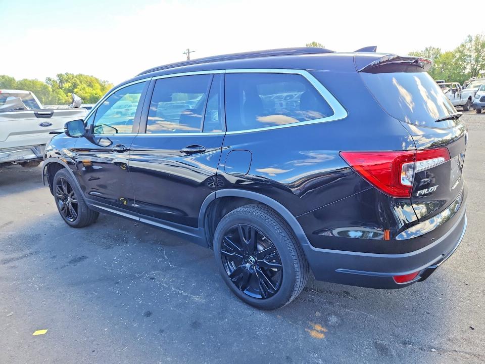 Photo 2 from auction – 2022 HONDA PILOT with VIN 5FNYF6H25NB097408