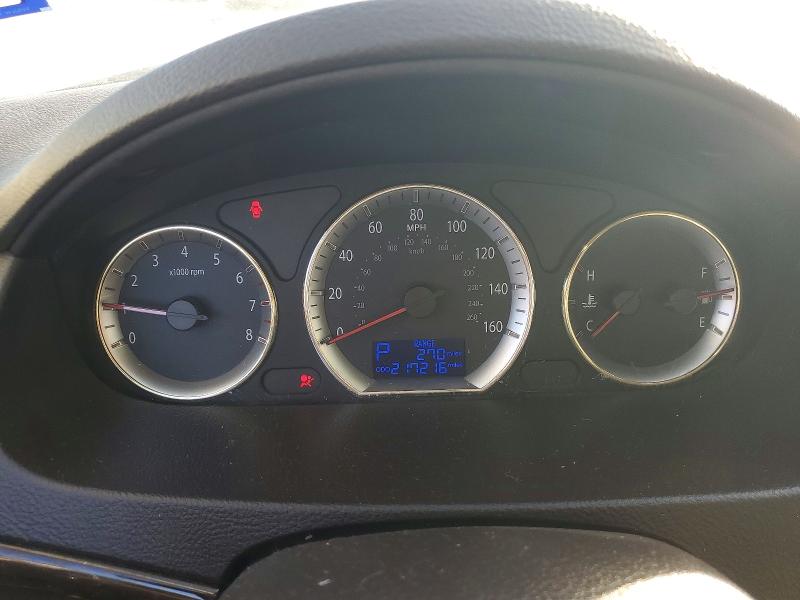 Photo 9 from auction – 2009 HYUNDAI SONATA with VIN 5NPET46C09H491935