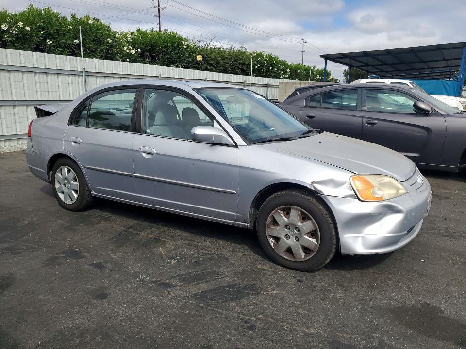 Photo 4 from auction – 2001 HONDA CIVIC with VIN 1HGES25781L027529
