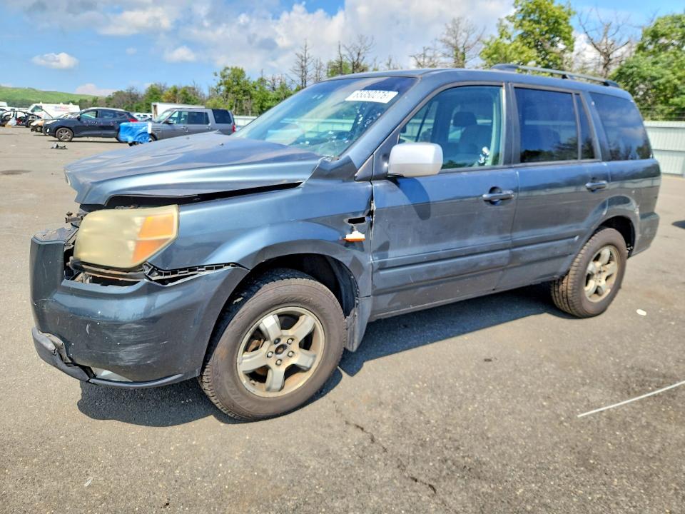 HONDA PILOT 2006 with VIN 5FNYF18456B007146 - Photo from auction