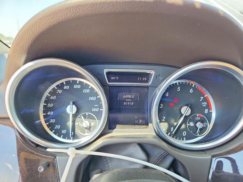 Photo 9 from auction – 2015 MERCEDES-BENZ ML with VIN 4JGDA5JB0FA479871