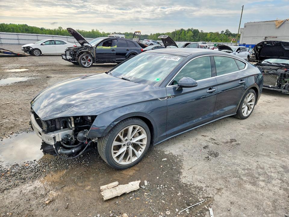 AUDI A5 2020 with VIN WAUANCF56LA009050 - Photo from auction