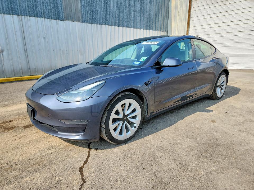 TESLA MODEL 3 2023 with VIN 5YJ3E1EAXPF446710 - Photo from auction