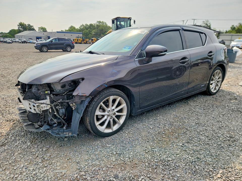 LEXUS CT 2012 with VIN JTHKD5BHXC2074899 - Photo from auction