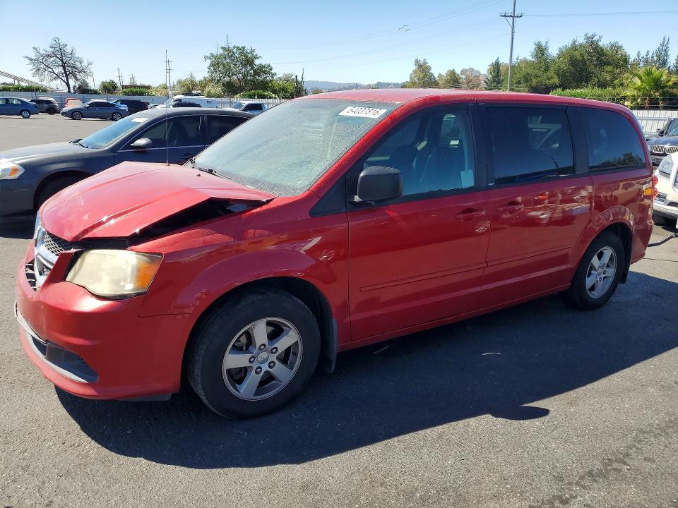 DODGE GRAND CARAVAN 2012 с VIN 2C4RDGBG5CR218217 - Снимка от търг