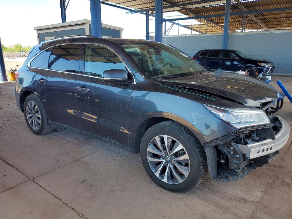Photo 4 from auction – 2016 ACURA MDX with VIN 5FRYD4H4XGB036066