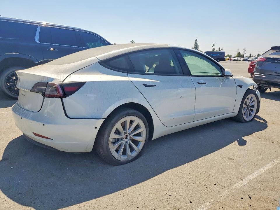 Photo 3 from auction – 2022 TESLA MODEL 3 with VIN 5YJ3E1EA6NF242550