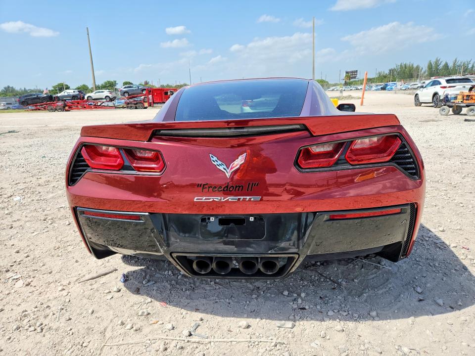 Photo 6 from auction – 2015 CHEVROLET CORVETTE with VIN 1G1YB2D73F5111873