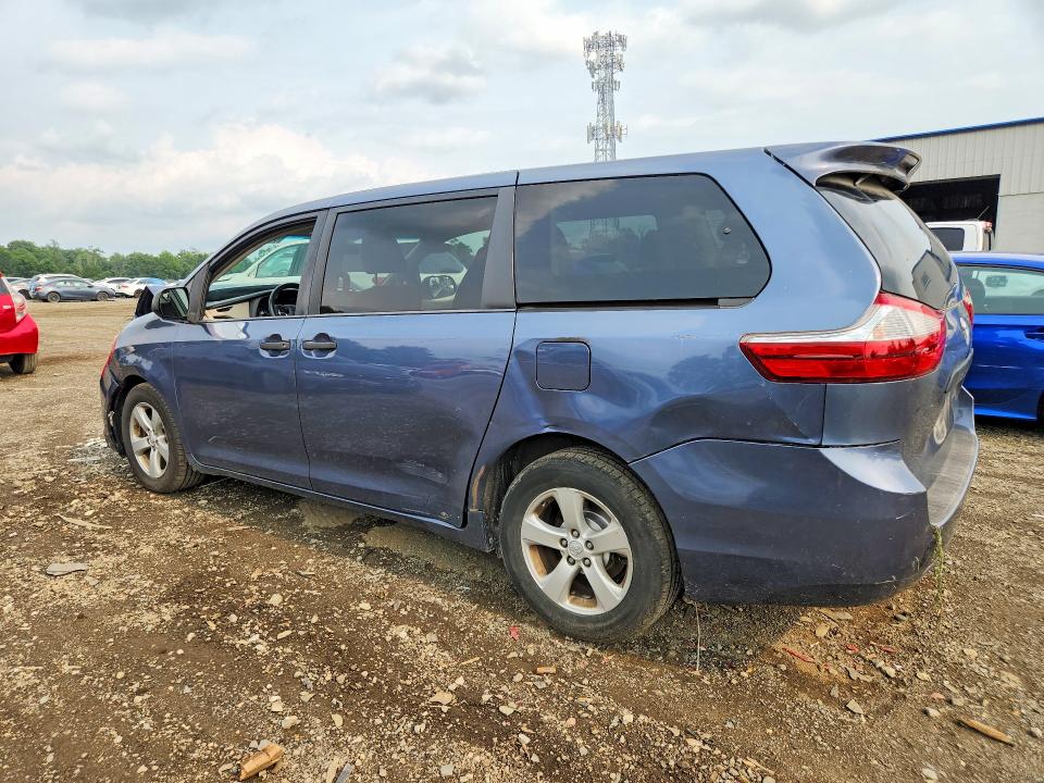 Photo 2 from auction – 2015 TOYOTA SIENNA with VIN 5TDZK3DC2FS528684