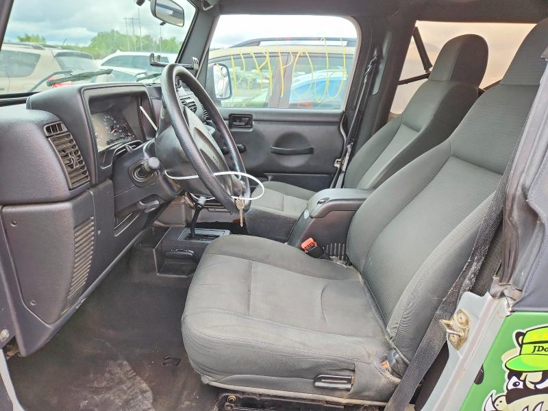 Photo 7 from auction – 2006 JEEP WRANGLER / TJ with VIN 1J4FA44S66P735134
