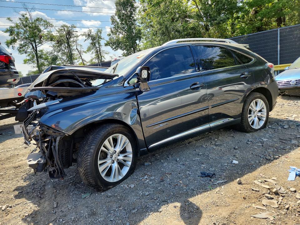 LEXUS RX 2011 with VIN JTJBC1BA4B2421722 - Photo from auction