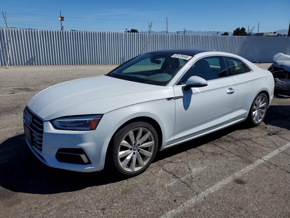 AUDI A5 2018 with VIN WAUNNAF55JA094918 - Photo from auction