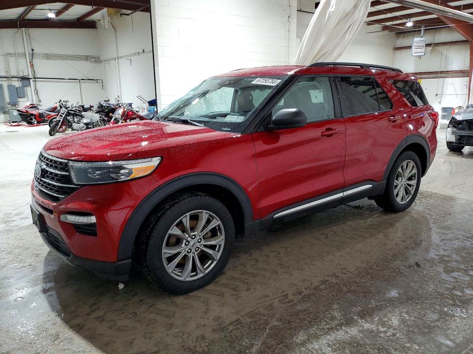 FORD EXPLORER 2021 with VIN 1FMSK8DH5MGA28645 - Photo from auction