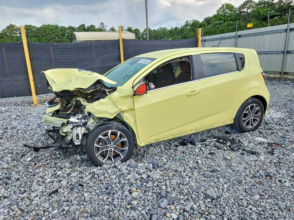 CHEVROLET SONIC 2017 with VIN 1G1JD6SJ2H4139963 - Photo from auction
