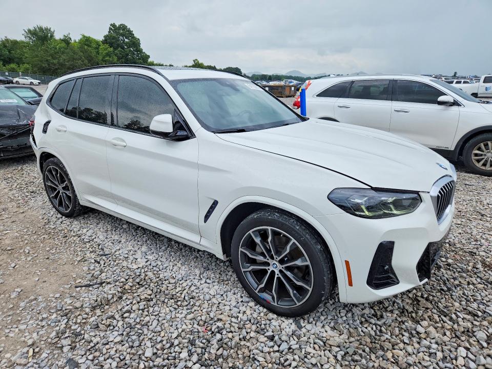 Photo 4 from auction – 2022 BMW X3 with VIN 5UX43DP01N9L53337