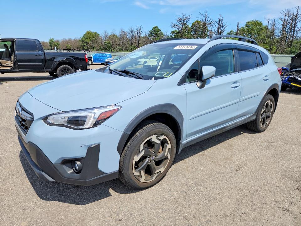 SUBARU CROSSTREK 2021 with VIN JF2GTHMC8M8683454 - Photo from auction