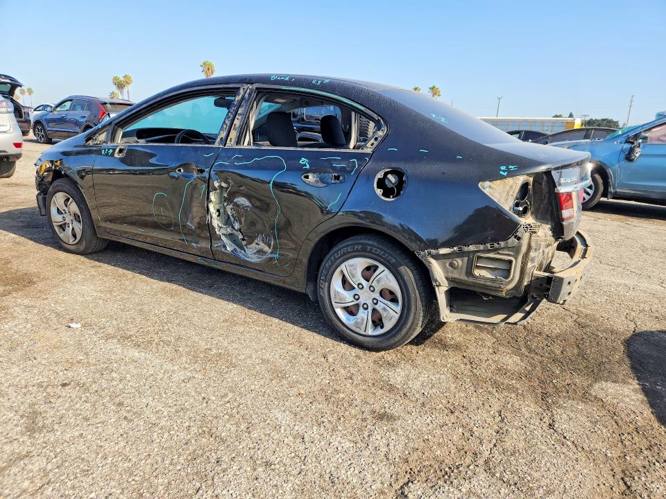 Photo 2 from auction – 2015 HONDA CIVIC with VIN 2HGFB2F51FH546413