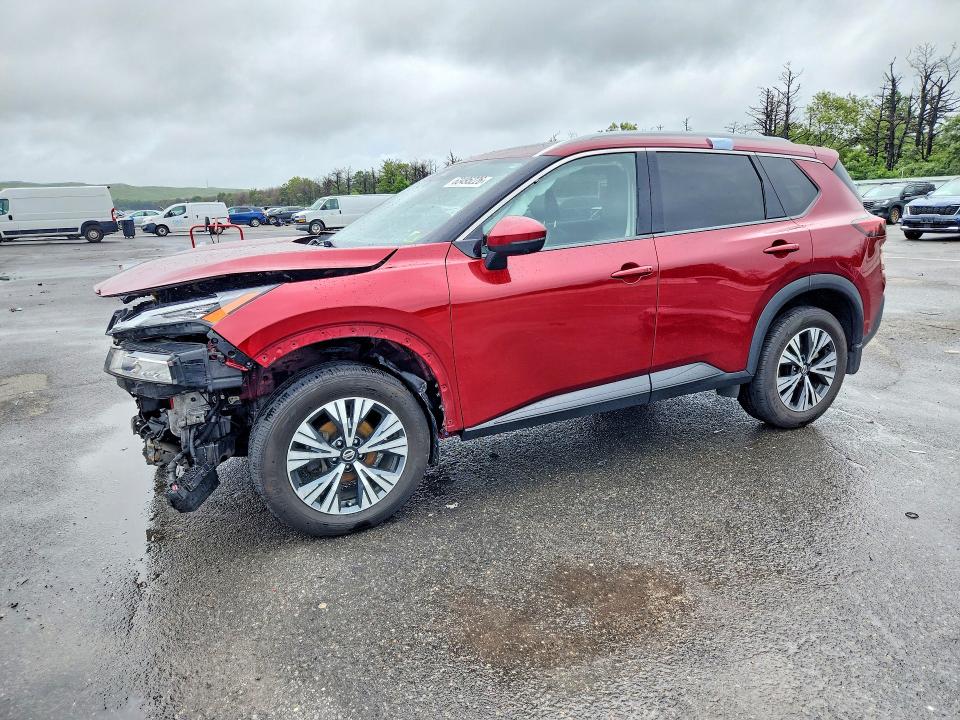 NISSAN ROGUE 2021 with VIN JN8AT3BB5MW227977 - Photo from auction