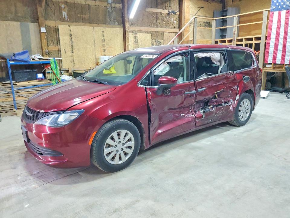 CHRYSLER PACIFICA 2018 with VIN 2C4RC1AG5JR101672 - Photo from auction