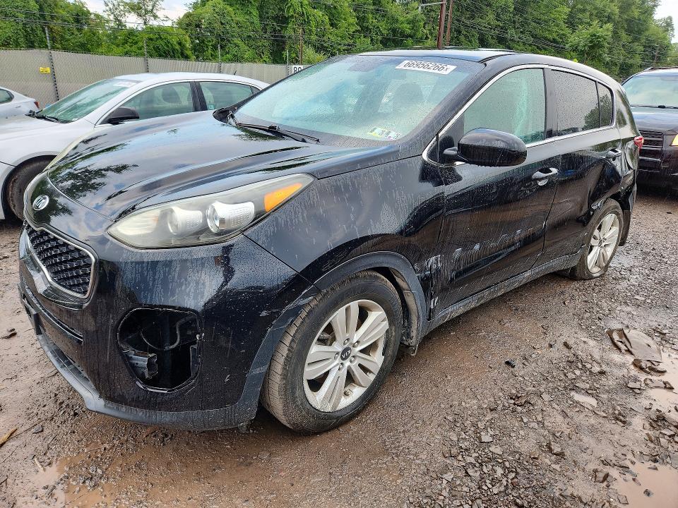 KIA SPORTAGE 2017 with VIN KNDPM3AC6H7232473 - Photo from auction