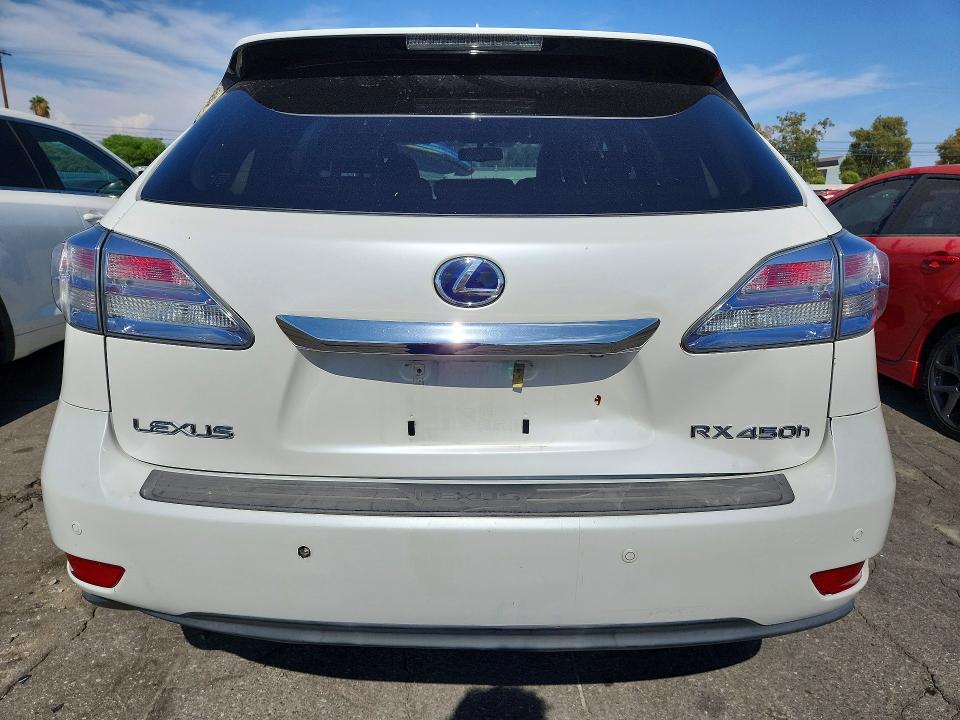 Photo 6 from auction – 2010 LEXUS RX with VIN JTJZB1BA4A2003144