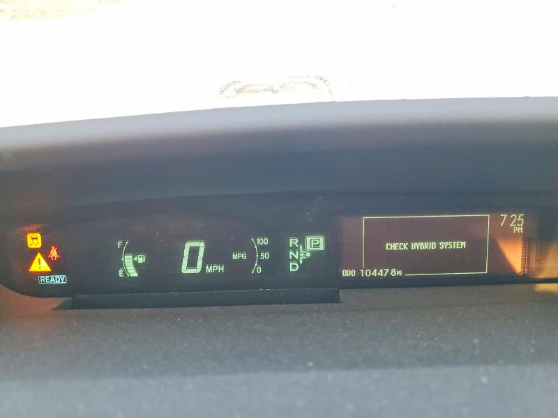Photo 9 from auction – 2010 TOYOTA PRIUS with VIN JTDKN3DUXA0063620