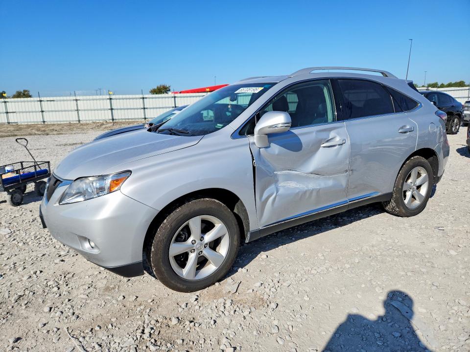 LEXUS RX 2010 with VIN 2T2BK1BA8AC063042 - Photo from auction