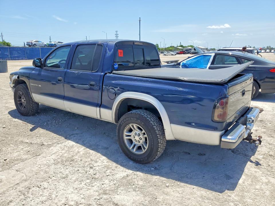 Фото 2 с аукциона – 2002 DODGE DAKOTA с VIN 1B7HL48N12S551014