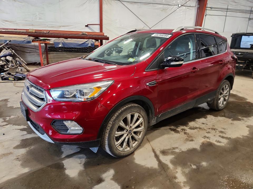 FORD ESCAPE 2017 with VIN 1FMCU9JD7HUE61395 - Photo from auction
