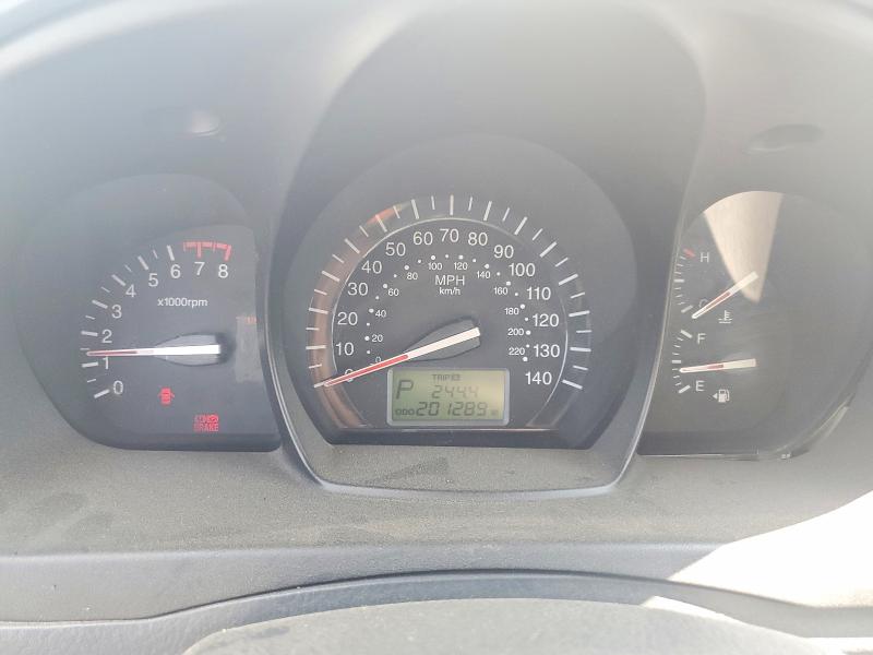 Photo 9 from auction – 2009 KIA SPECTRA with VIN KNAFE221595661064