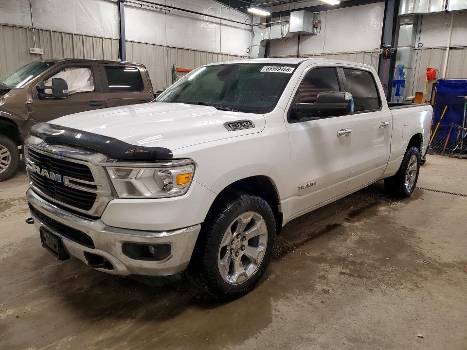 RAM 1500 2019 with VIN 1C6SRFMTXKN654040 - Photo from auction