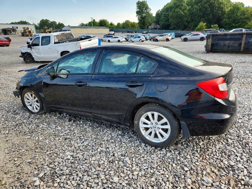 Photo 2 from auction – 2012 HONDA CIVIC with VIN 19XFB2F85CE035903