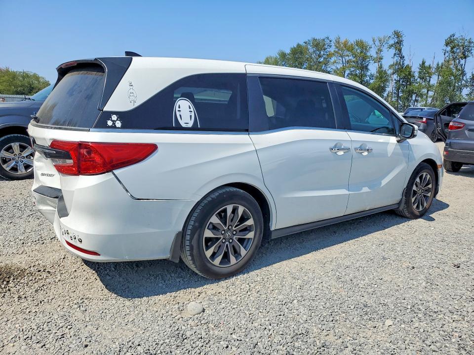 Photo 3 from auction – 2022 HONDA ODYSSEY with VIN 5FNRL6H72NB053262