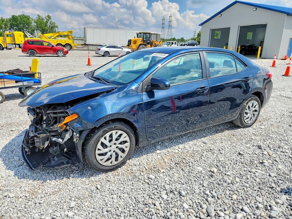 TOYOTA COROLLA 2019 with VIN 2T1BURHE2KC185307 - Photo from auction