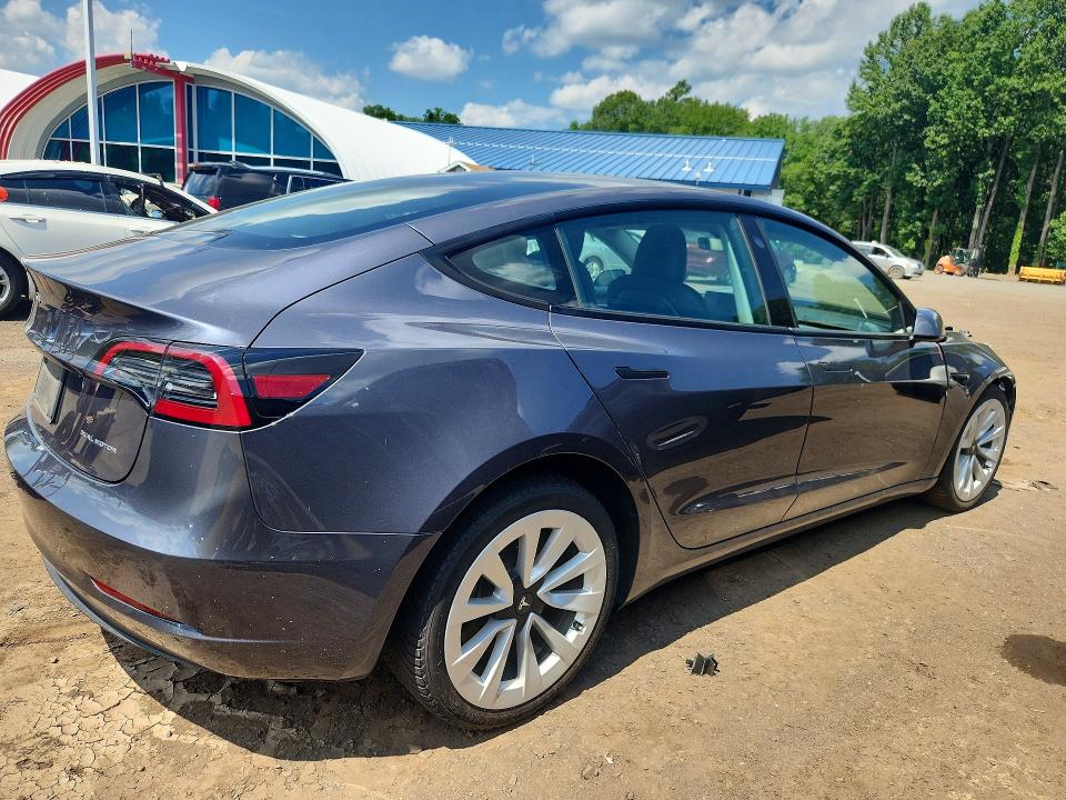 Photo 3 from auction – 2023 TESLA MODEL 3 with VIN 5YJ3E1EB7PF616689