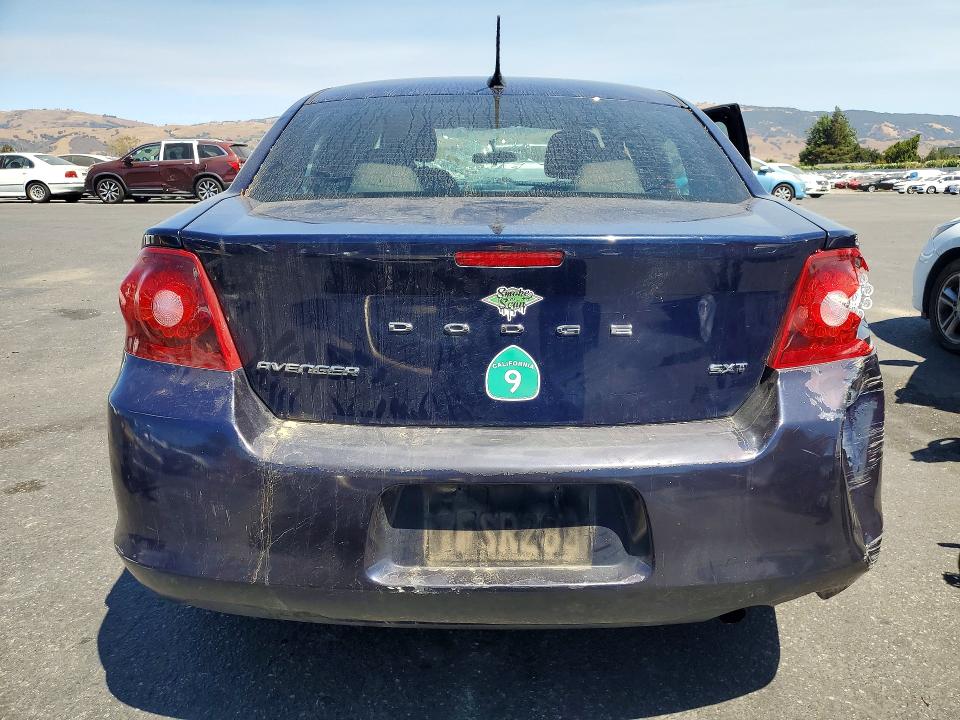 Photo 6 from auction – 2013 DODGE AVENGER with VIN 1C3CDZCB8DN660741