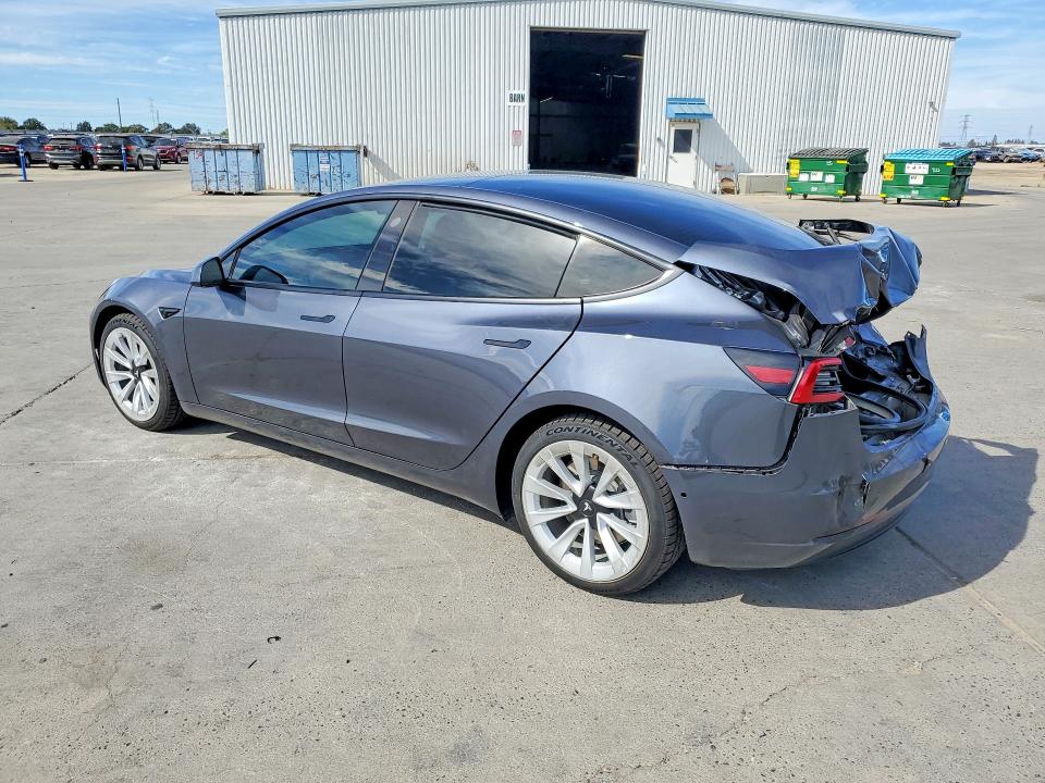 Photo 2 from auction – 2022 TESLA MODEL 3 with VIN 5YJ3E1EB6NF190457