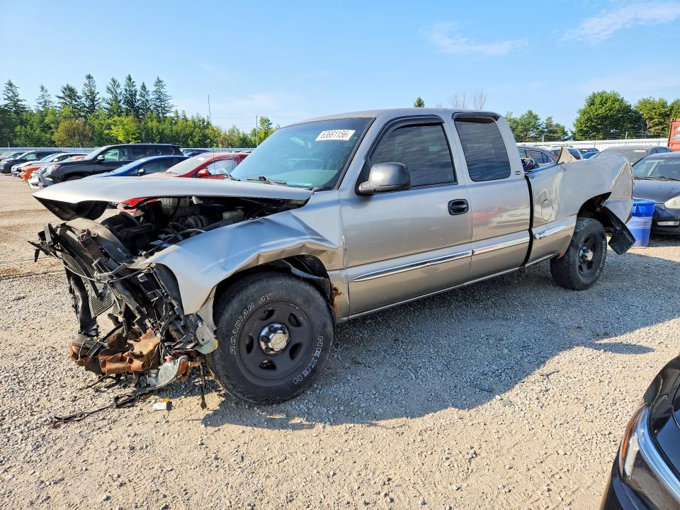 GMC NEW SIERRA 2000 with VIN 2GTEC19V9Y1130599 - Photo from auction