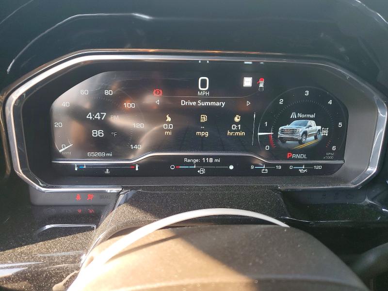 Photo 9 from auction – 2023 GMC SIERRA with VIN 1GTRUBED0PZ239363