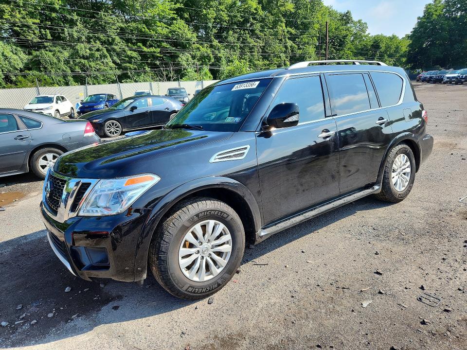 NISSAN ARMADA 2017 with VIN JN8AY2NC3H9508308 - Photo from auction