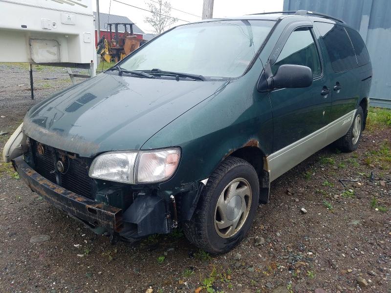 TOYOTA SIENNA 2000 with VIN 4T3ZF13C7YU293601 - Photo from auction